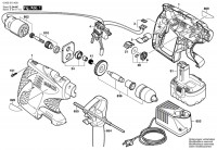 Bosch 0 603 913 490 Psb 14,4 V-I Cordless Screw Driver 14.4 V / Eu Spare Parts